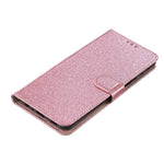 For Samsung Galaxy A35 5G Leather Case Glitter Card Slots Wallet Phone Cover