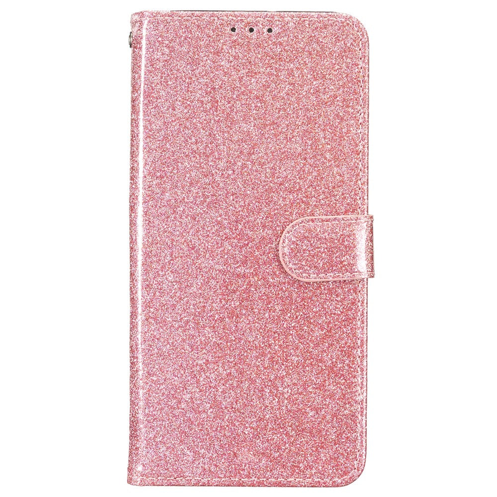 For Samsung Galaxy A35 5G Leather Case Glitter Card Slots Wallet Phone Cover