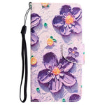 Til Samsung Galaxy A05s 4G Telefoncover Mønster Sammenklappelig Stand PU Læder Cover