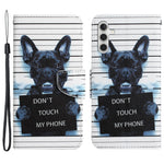 Til Samsung Galaxy A05s 4G Telefoncover Mønster Sammenklappelig Stand PU Læder Cover