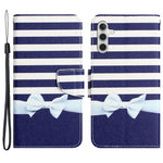 Til Samsung Galaxy A05s 4G Telefoncover Mønster Sammenklappelig Stand PU Læder Cover