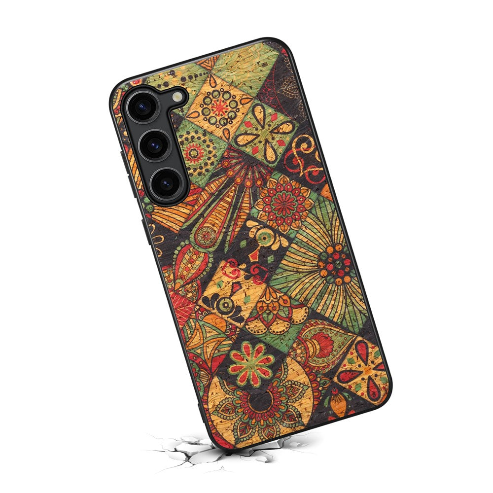 Skyddande fodral för Samsung Galaxy S24 Floral-serien