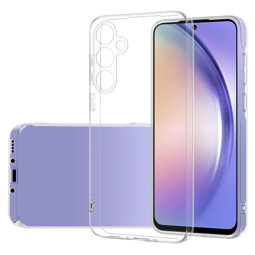 Samsung Galaxy A35 5G TPU-skal Reptåligt Precisionslinsutskärning Baksida - Transparent