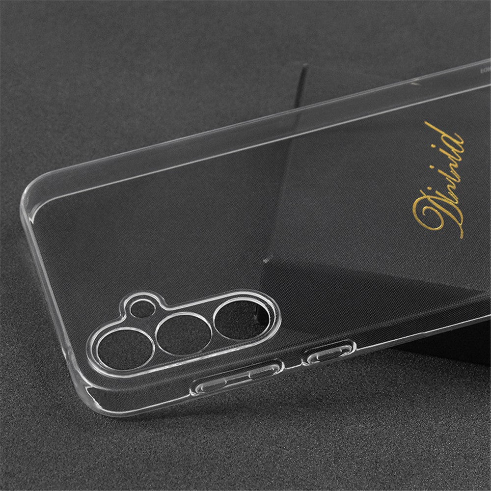 For Samsung Galaxy A35 5G TPU Case Anti-scratch Precise Lens Cutout Phone Back Cover- Transparent