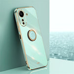XINLI For Xiaomi Redmi 13C 4G / Poco C65 4G Case with Ring Holder Kickstand Soft TPU Phone Cover