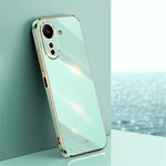 XINLI For Xiaomi Redmi 13C 4G / Poco C65 4G Case Electroplated Gold Edges Phone Cover
