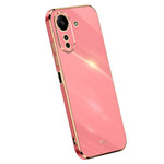 XINLI For Xiaomi Redmi 13C 4G / Poco C65 4G Case Electroplated Gold Edges Phone Cover