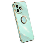 XINLI For Honor X50i+ 5G TPU Case with Kickstand Rotatable Ring Holder