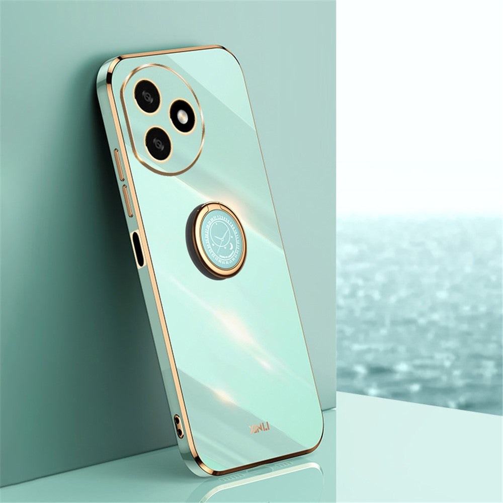 XINLI For Honor X50i+ 5G TPU Case with Kickstand Rotatable Ring Holder