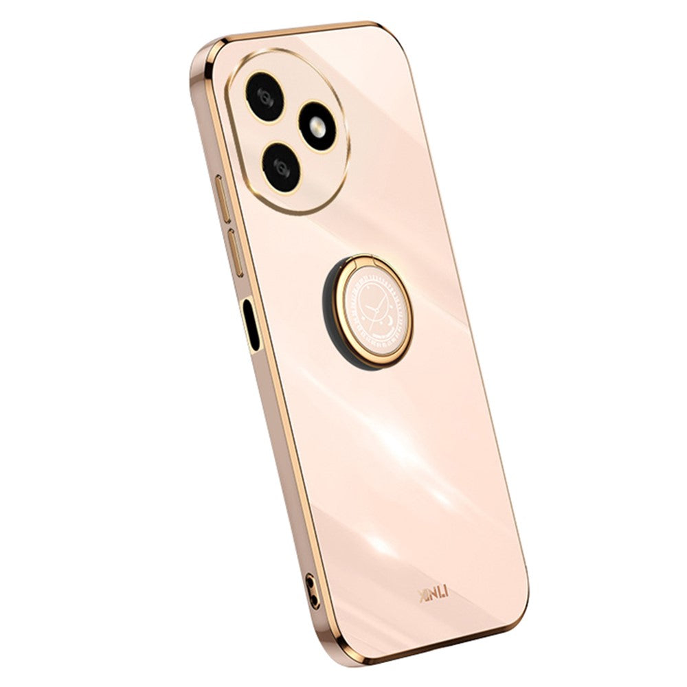 XINLI For Honor X50i+ 5G TPU Case with Kickstand Rotatable Ring Holder