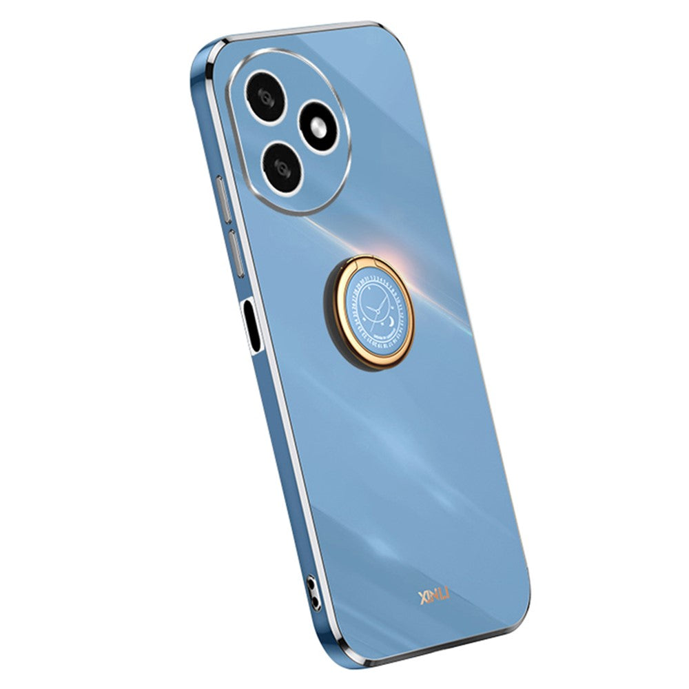 XINLI For Honor X50i+ 5G TPU Case with Kickstand Rotatable Ring Holder