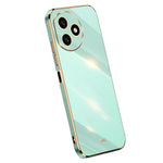 XINLI For Honor X50i+ 5G Phone Case Electroplating Soft TPU Anti-Scratch Cover