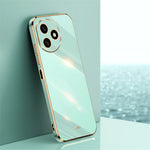 XINLI For Honor X50i+ 5G Phone Case Electroplating Soft TPU Anti-Scratch Cover
