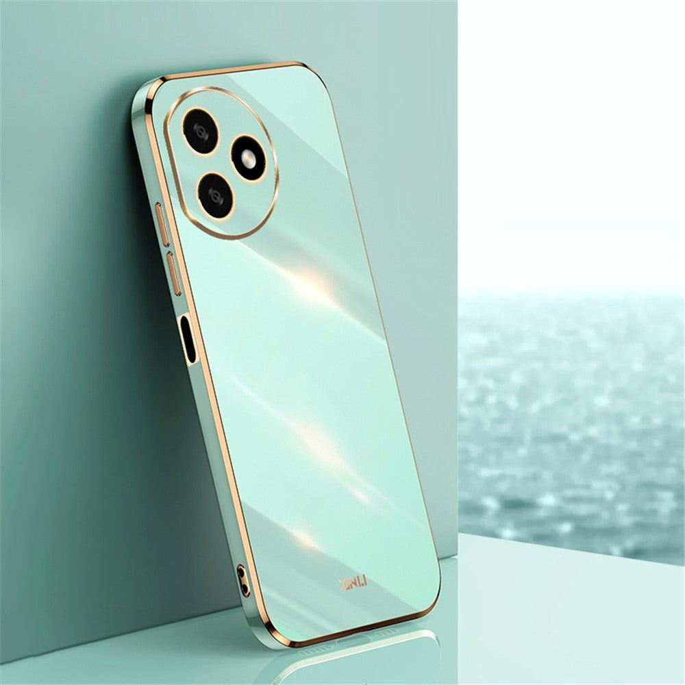 XINLI For Honor X50i+ 5G Phone Case Electroplating Soft TPU Anti-Scratch Cover