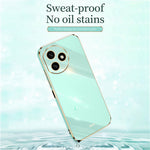 XINLI For Honor X50i+ 5G Phone Case Electroplating Soft TPU Anti-Scratch Cover