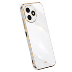 XINLI For Honor X50i+ 5G Phone Case Electroplating Soft TPU Anti-Scratch Cover