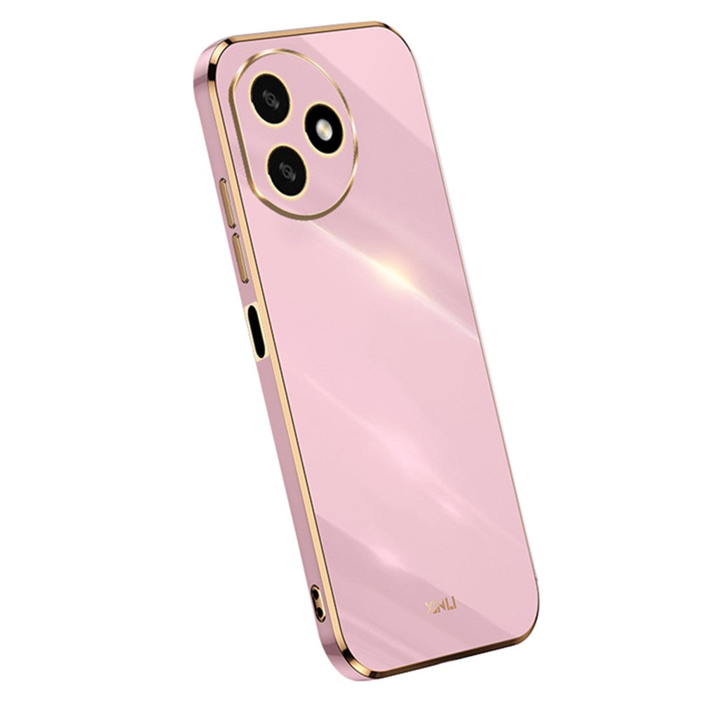 XINLI For Honor X50i+ 5G Phone Case Electroplating Soft TPU Anti-Scratch Cover