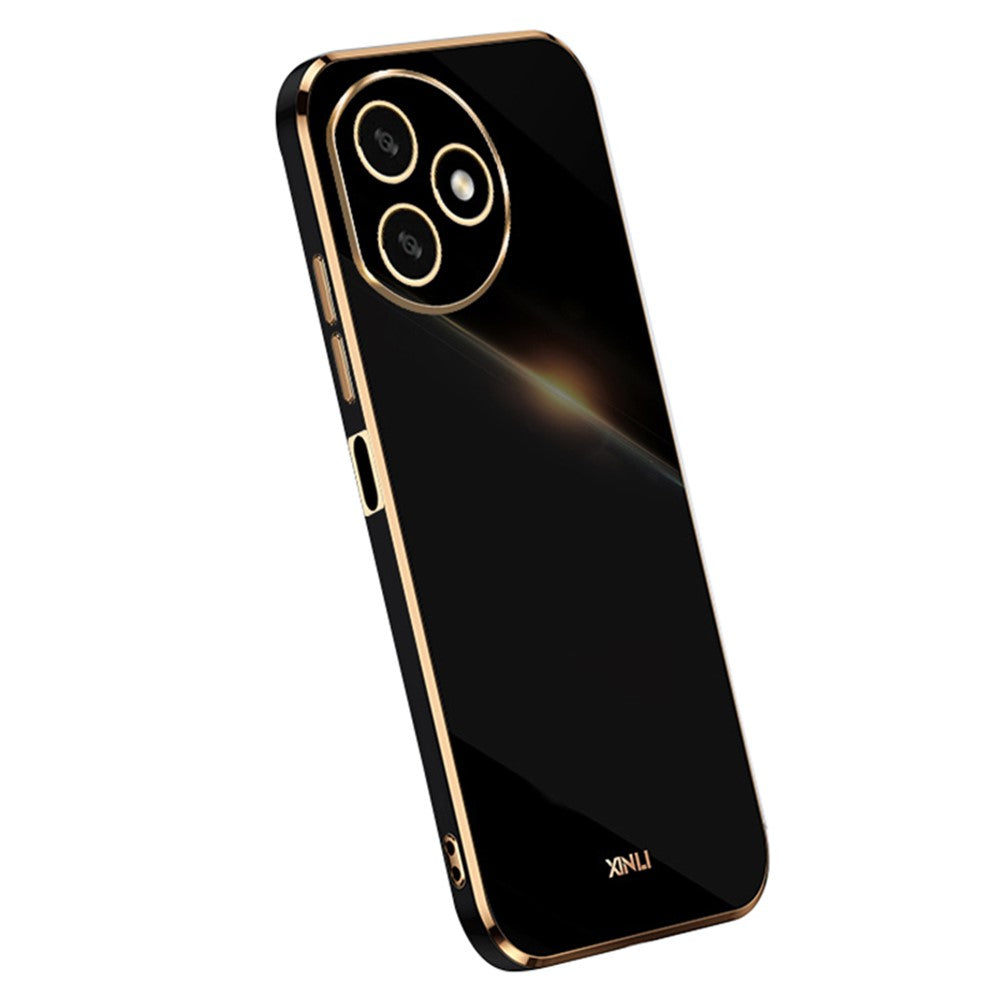 XINLI For Honor X50i+ 5G Phone Case Electroplating Soft TPU Anti-Scratch Cover