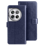 IDEWEI For OnePlus 12 5G Wallet Case Crazy Horse Pattern Folio Flip Leather Cover