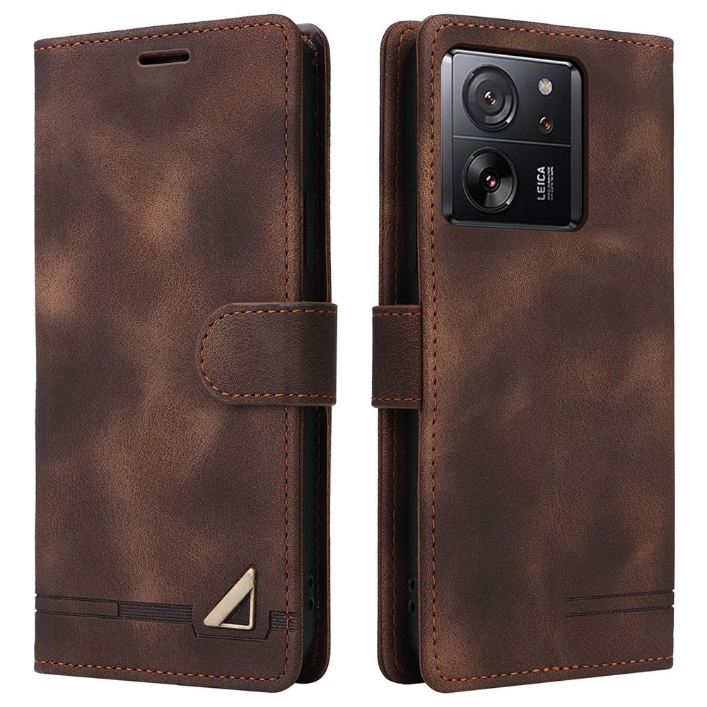 007 Series For Xiaomi 13T / 13T Pro / Redmi K60 Ultra Case Skin-touch Leather Phone Protector