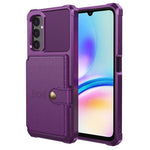 For Samsung Galaxy A05s 4G Phone Case ZM03 PU+TPU Back Cover with Card Holder