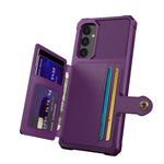 For Samsung Galaxy A05s 4G Phone Case ZM03 PU+TPU Back Cover with Card Holder