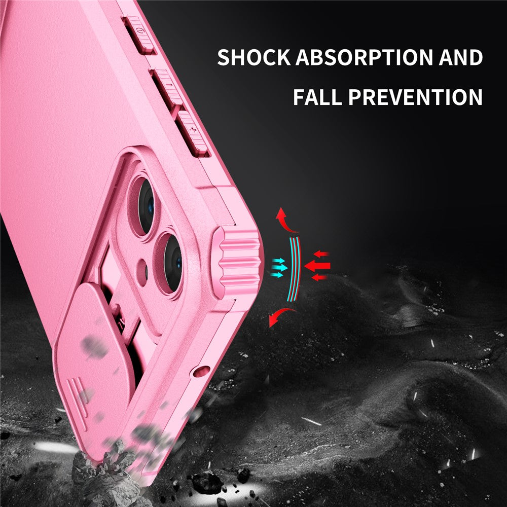 For Samsung Galaxy A05 4G Camera Protection Case Impact-Resistant PC+TPU Phone Cover