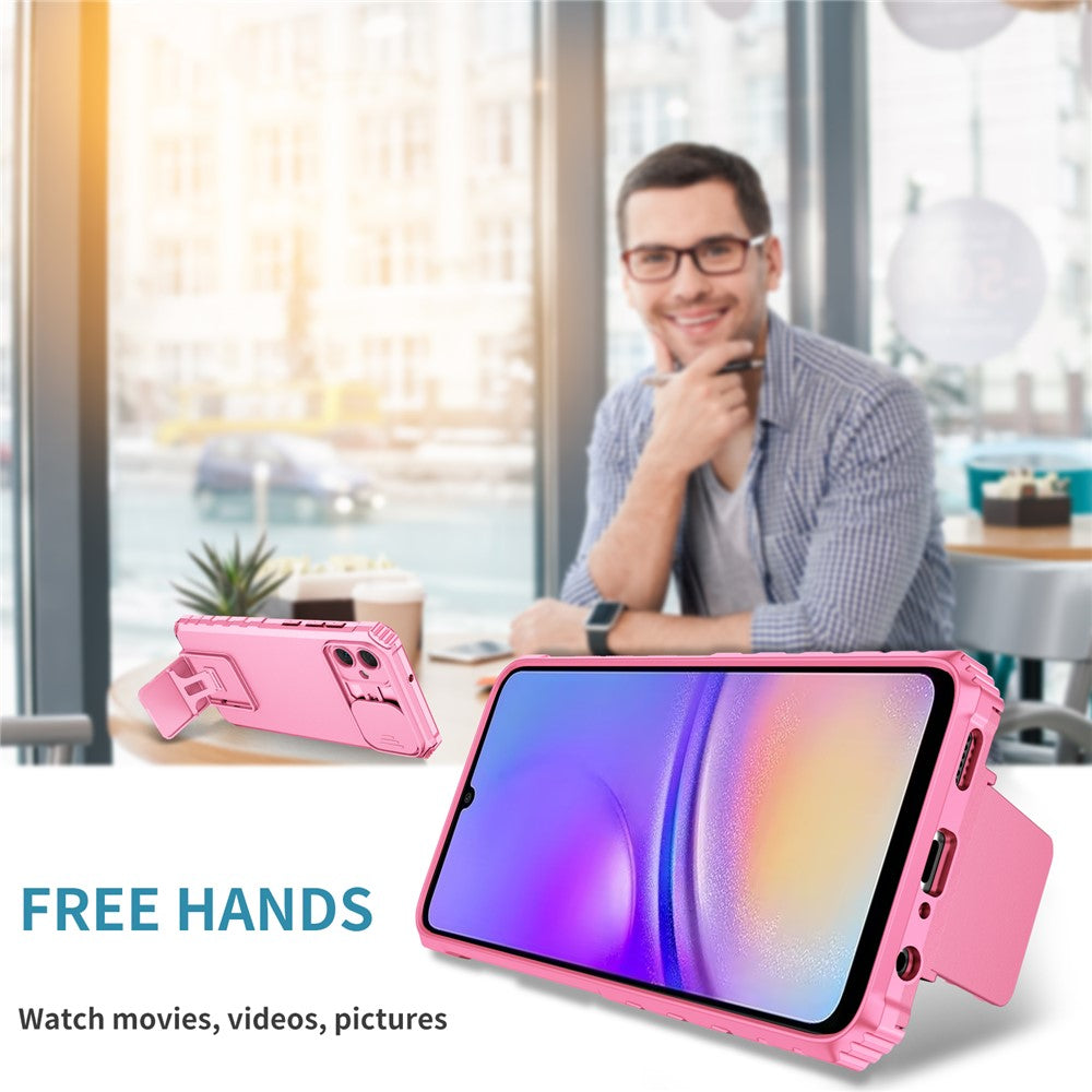 For Samsung Galaxy A05 4G Camera Protection Case Impact-Resistant PC+TPU Phone Cover