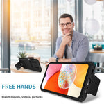 Til Samsung Galaxy A15 5G Telefoncover Skydekameralinsebeskyttelse Støttefod