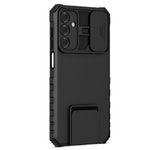 Til Samsung Galaxy A15 5G Telefoncover Skydekameralinsebeskyttelse Støttefod