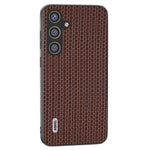 ABEEL For Samsung Galaxy S24 Phone Case Protective Shock Absorption Genuine Cow Leather Cover