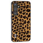 ABEEL For Samsung Galaxy S24+ Leopard Print Leather Case Anti-Scratch Cover