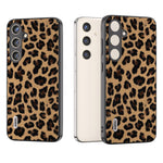 ABEEL For Samsung Galaxy S24+ Leopard Print Leather Case Anti-Scratch Cover