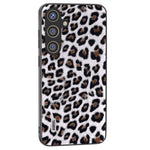 ABEEL For Samsung Galaxy S24+ Leopard Print Leather Case Anti-Scratch Cover