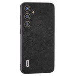 ABEEL Til Samsung Galaxy S24+ Cover med Litchi Tekstur Ægte Koskind Bagsidedæksel