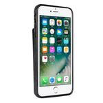 For iPhone SE (2022) / SE (2020) / 7 / 8 Cell Phone Case RFID Blocking Retro PU+TPU Cover