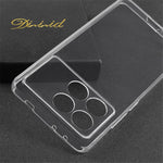 Flexible TPU Shell for Xiaomi Redmi K70E 5G / Poco X6 Pro 5G Case Transparent TPU Mobile Phone Cover