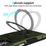 Samsung Galaxy A13 5G / A13 4G Skal Slim-Fit TPU+PC 2-i-1 Ring Stöd mobil Baksida Skal