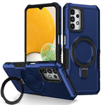 Samsung Galaxy A13 5G / A13 4G Skal Slim-Fit TPU+PC 2-i-1 Ring Stöd mobil Baksida Skal