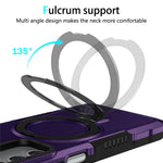Til Samsung Galaxy A15 4G / A15 5G Mobiltelefoncover Hybrid TPU+PC Ringholder Stander Cover