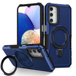 Til Samsung Galaxy A15 4G / A15 5G Mobiltelefoncover Hybrid TPU+PC Ringholder Stander Cover