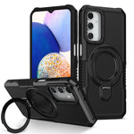 Til Samsung Galaxy A15 4G / A15 5G Mobiltelefoncover Hybrid TPU+PC Ringholder Stander Cover