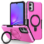 For Samsung Galaxy A05 4G Cover Hybrid TPU+PC Smartphone Case with Ring Holder Kickstand