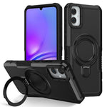 For Samsung Galaxy A05 4G Cover Hybrid TPU+PC Smartphone Case with Ring Holder Kickstand