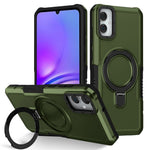 For Samsung Galaxy A05 4G Cover Hybrid TPU+PC Smartphone Case with Ring Holder Kickstand