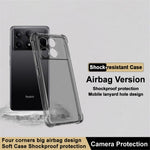 IMAK For Xiaomi Redmi K70E 5G / Poco X6 Pro 5G Clear Case Shockproof TPU Phone Cover