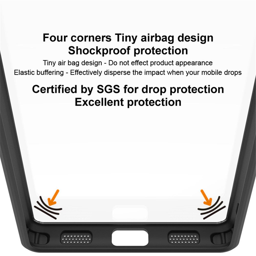 IMAK UX-9A Series for Xiaomi Redmi K70E 5G / Poco X6 Pro 5G Case Shockproof TPU + PC Phone Cover