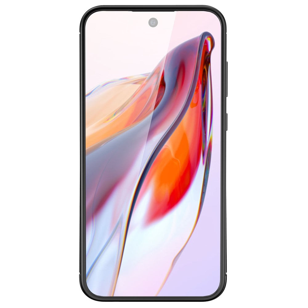 Til Samsung Galaxy A35 5G Mobiltelefoncover Kulfibertekstur TPU Anti-fingeraftryksbeskyttelsescover