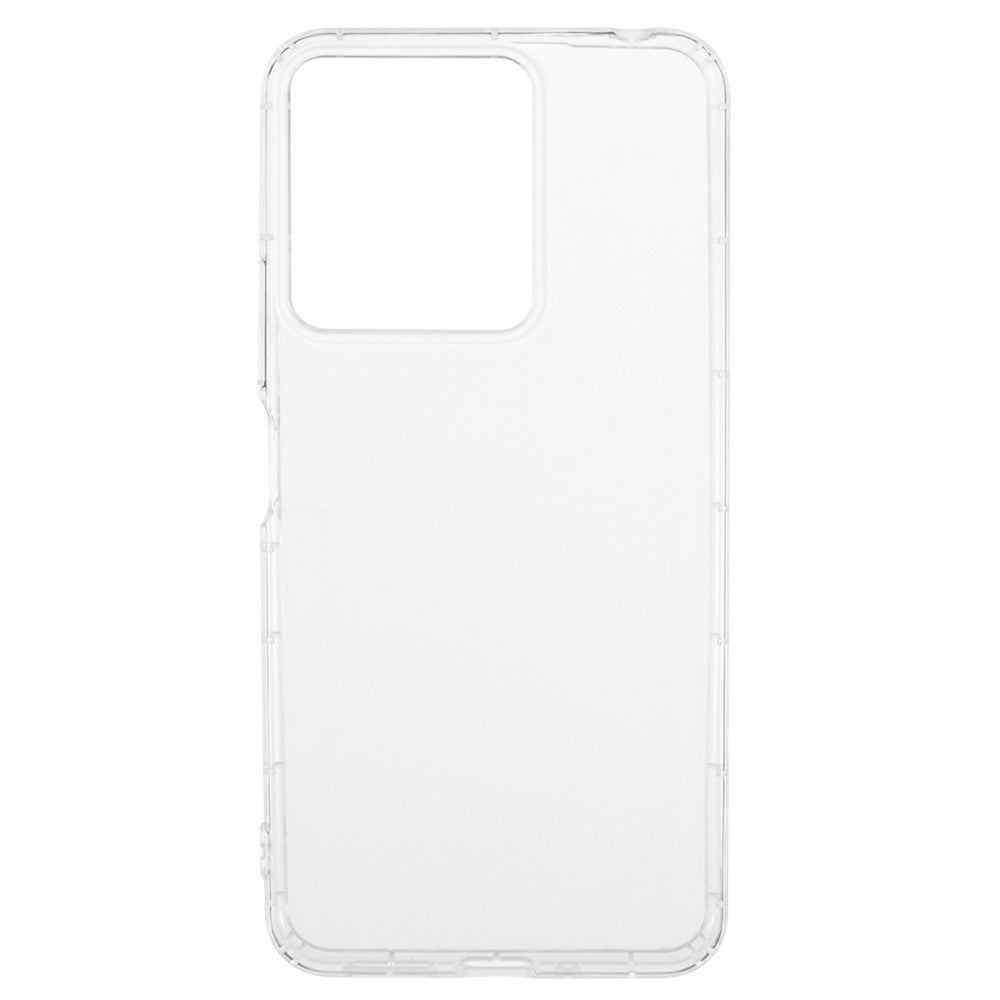 For Xiaomi Redmi 13C 4G / Poco C65 4G Case Airbag Protection Transparent TPU Anti-scratch Cell Phone Cover