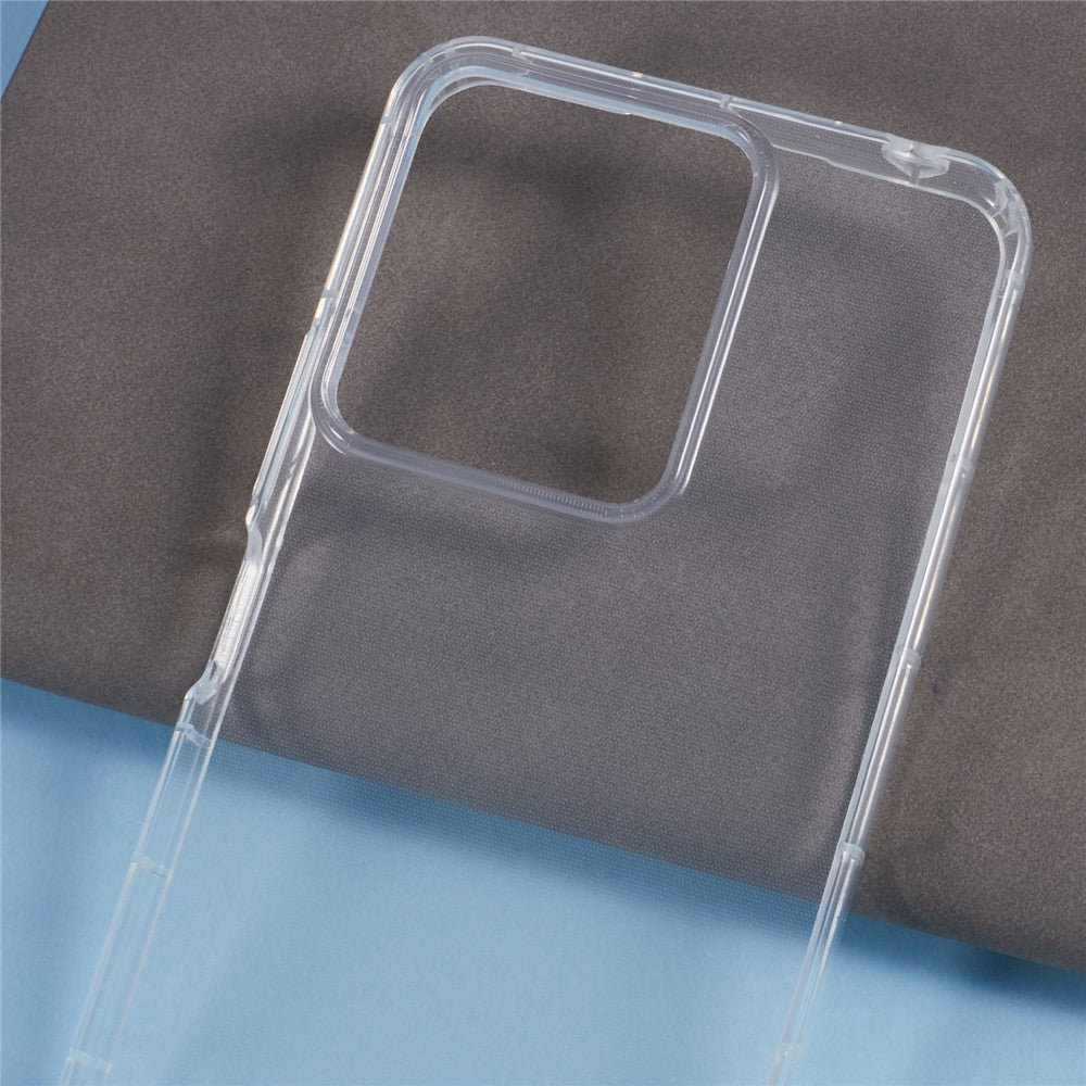For Xiaomi Redmi 13C 4G / Poco C65 4G Case Airbag Protection Transparent TPU Anti-scratch Cell Phone Cover